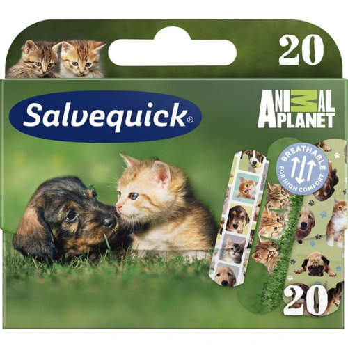SALVEQUICK Patch for children Animal Planet 20 pcs - Plaster - Main image
