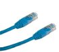 Sieťový kábel Datacom CAT5E UTP modrý 0,5 m - Síťový kabel