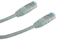 Datacom CAT6 UTP, 0.5m, szürke - Hálózati kábel