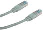 Síťový kabel Datacom CAT6, UTP, 0.5m šedý - Síťový kabel