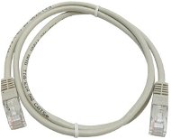 Ethernet Cable Datacom CAT5E UTP grey 1m - Síťový kabel