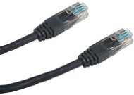 LAN-Kabel Datacom CAT5E UTP schwarz 1m - Síťový kabel