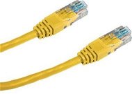 Datacom CAT5E UTP gelb 1m - LAN-Kabel
