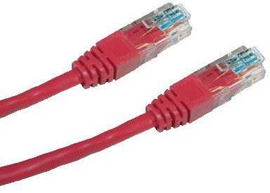 Datacom CAT6 UTP, 1m, piros