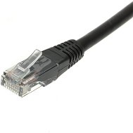 Sieťový kábel Datacom, CAT6, UTP, 2m, čierny - Síťový kabel