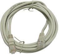 Ethernet Cable OEM CAT5E UTP grey 3m - Síťový kabel