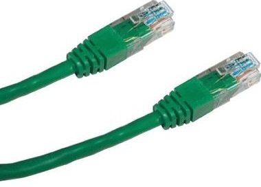 Datacom CAT5E UTP green 3m - Ethernet Cable - Main image