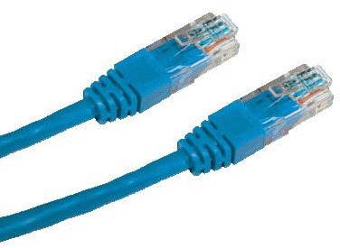 Datacom CAT5E UTP, 7m, kék