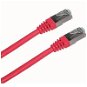 Datacom CAT5E FTP červený 3m - Síťový kabel