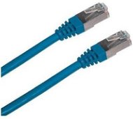 Datacom, CAT5E, FTP, 0.5m, modrý - Sieťový kábel
