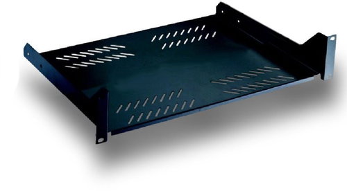 Fach 19" 2U, Tiefe 280 mm, mit Perforation - Ablageregal - Hauptbild