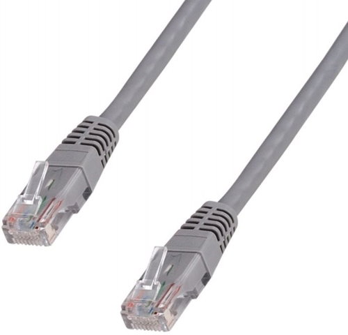 Datacom CAT5E UTP gray 10m - Ethernet Cable - Main image