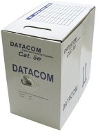 Datacom, drôt, CAT5E, UTP, 305m/box - Sieťový kábel