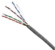 Datacom UTP Kabel CAT5E PVC 500m Spule grau - LAN-Kabel