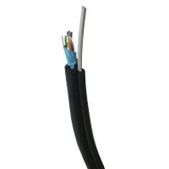 DATACOM FTP Kabel CAT5E PE 305m Spule schwarz OUTDOOR selbsttragend - LAN-Kabel