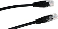 Síťový kabel Datacom CAT5E UTP 1.5m černý - Síťový kabel