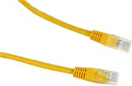 Datacom CAT5E UTP, 1.5m, sárga - Hálózati kábel