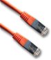 Datacom Patch cord FTP CAT5E 1 m oranžový - Sieťový kábel
