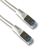 Datacom Patch cord FTP CAT5E 1 m biely - Sieťový kábel