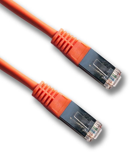 Datacom Patch Cord FTP CAT5E 3m Orange - Ethernet Cable - Main image