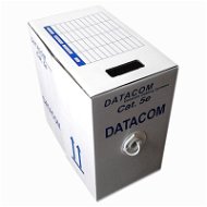 Datacom FTP lanko CAT5E LSOH 305 m box sivý - Sieťový kábel