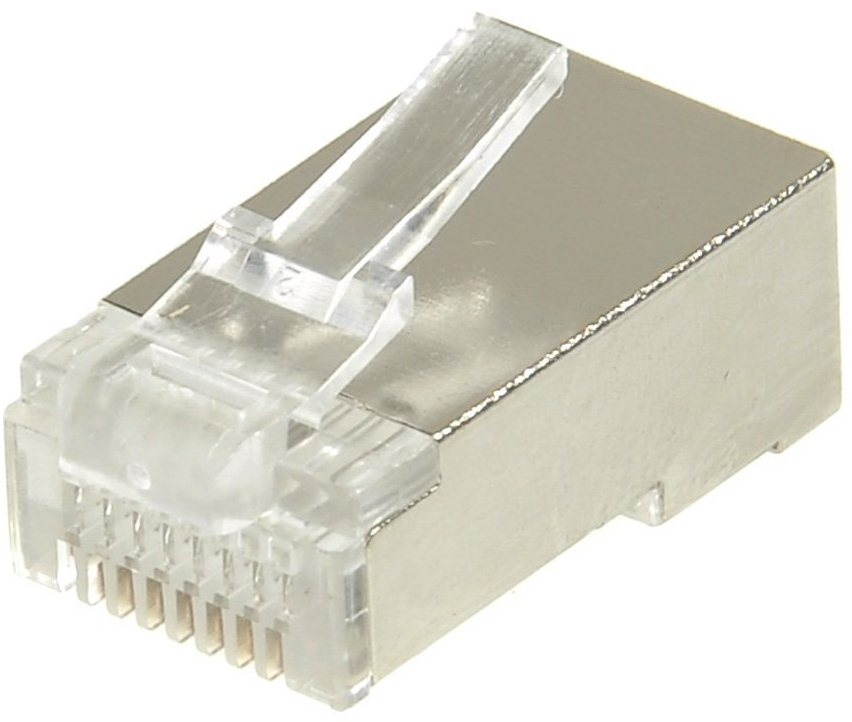 Datacom, RJ45, CAT5E, STP, 8p8c, árnyékolt, nem halmozott, vezetékre, 10-pack