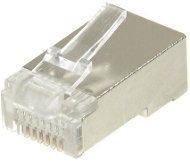 Connector Datacom, RJ45, CAT5E, STP, 8p8c, shielded, not folded, wire - Konektor