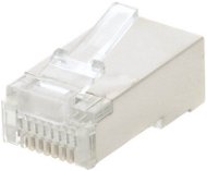 100-pack,Datacom RJ45, CAT5E, STP, 8p8c, stíněný, neskládaný, na drát - Konektor