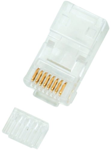 10-pack, Datacom, RJ45, CAT6, UTP, 8p8c, netienený, skladaný, na drôt - Konektor - Hlavný obrázok