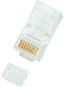 10-pack, Datacom, RJ45, CAT6, UTP, 8p8c, ungeschirmt, klappbar, auf Draht gestapelt - Steckverbinder