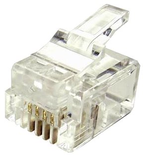 Datacom 10-pack, RJ11, CAT3, UTP, 6p4c, nem árnyékolt, halmozott