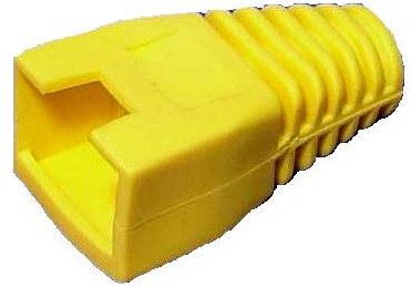 Datacom, RJ45, plastic, yellow - Connector Cover - Main image