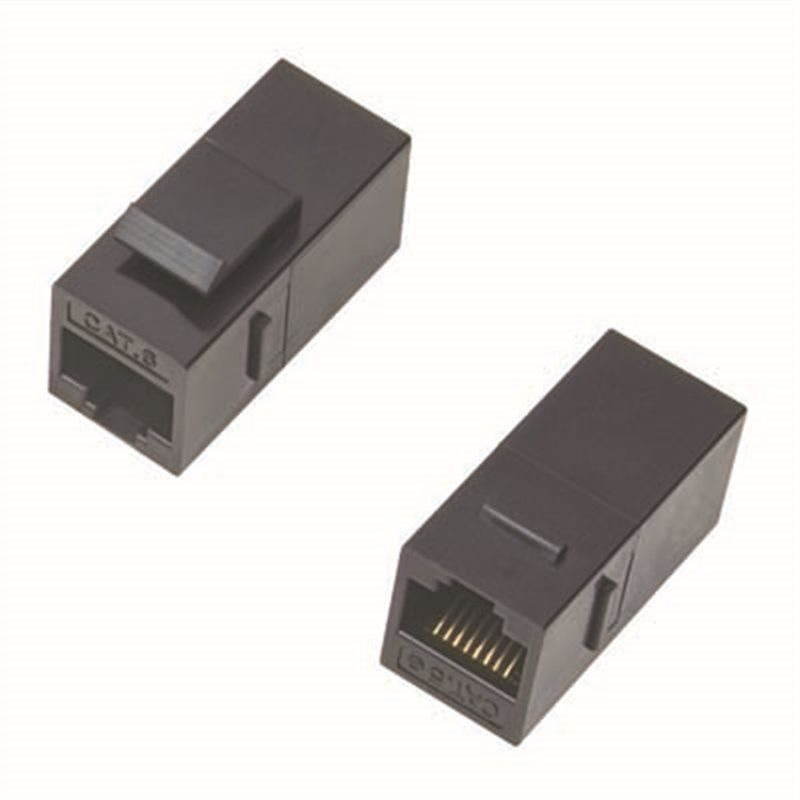 Datacom Paneles csatlakozó UTP CAT5E 2 × RJ45, 8p8c, egyenes