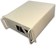 DATACOM 19" Case IPC 4U/485mm GY - PSU nélkül - Számítógépház