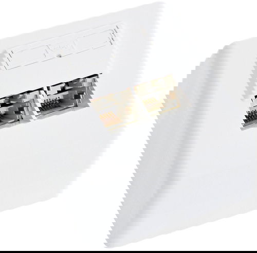 Datacom CAT5E, STP, 2x RJ45, na omítku - Zásuvka - Hlavní obrázek