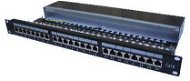 Datacom, 24x RJ45, direkt, CAT6, STP, schwarz, 1 HE - Patch Panel