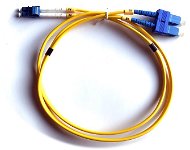 DATACOM LC-SC 09/125 SM 1m duplex - Optický kábel