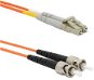 DATACOM LC-ST 62.5 / 125MM 2m duplex - Optical Cable