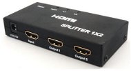 Rozbočovač PremiumCord externý HDMI Splitter, 2x port HDMI 1,4 čierny - Rozbočovač