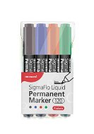 PENTEL N850-4 Permanent Marker – súprava 4 ks - Popisovač