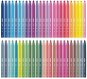 MILAN 06CT50 Conic Tip Fibrepen – Set mit 50 Farben - Marker
