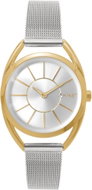 MINET Stříbrno-zlaté dámské hodinky Icon Bicolor Mesh - Watch