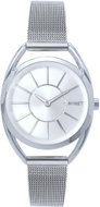 MINET Stříbrné dámské hodinky Icon Silver s ocelovým řemínkem - Watch