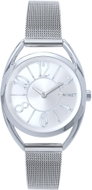 MINET Stříbrné dámské hodinky s čísly Icon Silver s ocelovým řemínkem - Watch