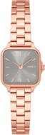 MINET Rose gold-béžové dámské hodinky Grace s ocelovým řemínkem - Watch
