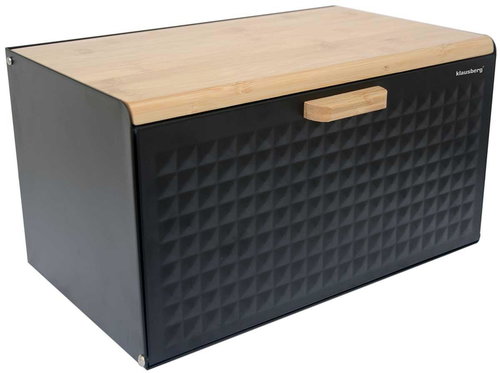 Kinghoff Kb-7425 double, black - Breadbox - Main image