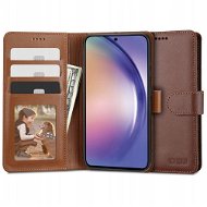 Tech-Protect Wallet knižkové puzdro na Samsung Galaxy A54 5G, hnedé - Puzdro na mobil