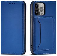MG Magnet Card knižkové puzdro na Samsung Galaxy A34 5G, modré - Puzdro na mobil