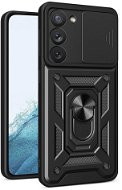 MG Hybrid Armor Camshield pro Samsung Galaxy S23 Plus, černý - Phone Cover