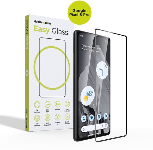 Mobile Origin EasyGlass Google Pixel 8 Pro - Glass Screen Protector - Main image